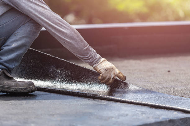 Professional Emergency Waterproofing technician working in Turin, GA